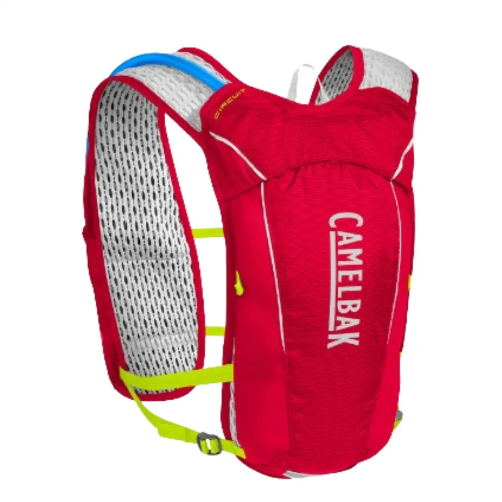 MOCHILA DE HIDRATAÇÃO CIRCUIT VEST VERMELHA/VERDE - CAMELBAK