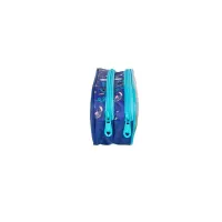 ESTOJO ESCOLAR LUXCEL DUPLO STITCH AZUL EI41534SC - Foto 4