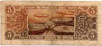 C111 - 5 Cruzeiros - Série 005 - Índio - Data: 1961 - R - Foto 2