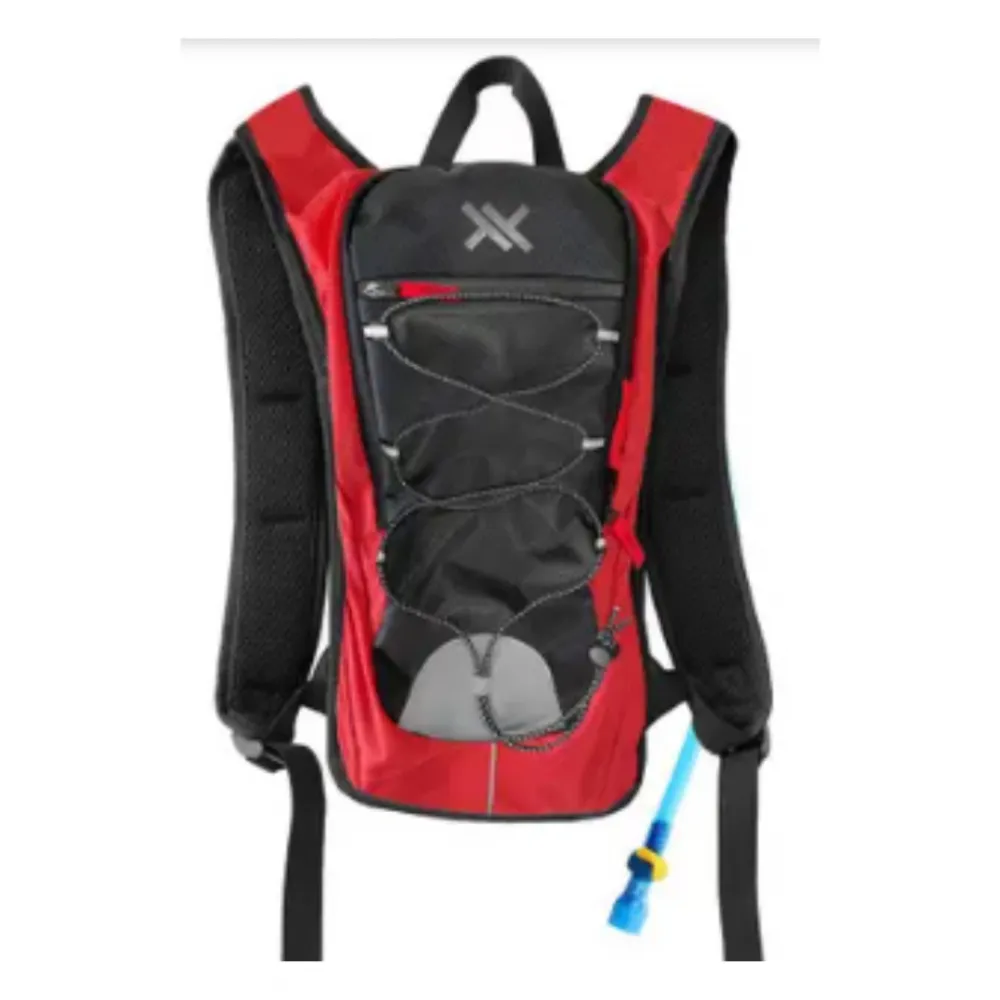 MOCHILA DE HIDRATAÇÃO TERMIKA PRETA/VERMELHA - MATTOS RACING