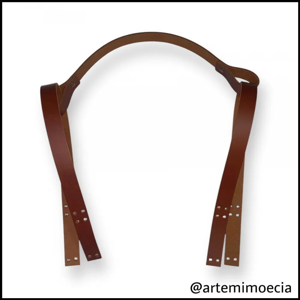 ALÇA VERSÁTIL - ALÇA DE MÃO + OMBRO - COURO 3mm