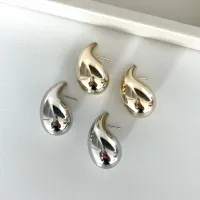 Brinco Gota Hailey Lisa G - Ouro 18k - Foto 2