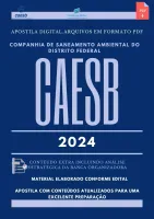  Apostila CAESB 2024 Engenheiro Agrimensor - Analista de Sistemas de Saneamento