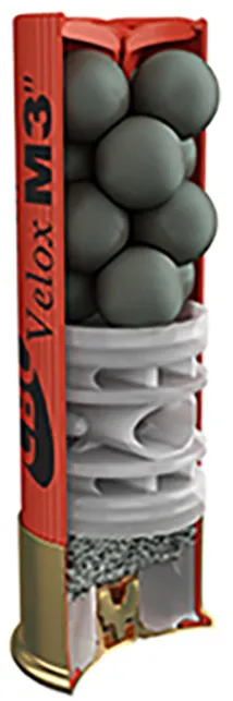 CARTUCHOS CAL. 12 GA CBC CH-SG M3 CX C25