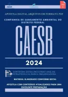 Apostila CAESB 2024 QUÍMICO - Analista Sistemas de Saneamento