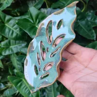 Decoração de Mesa / Saboneteira Folha Monstera adansonii - Foto 3