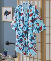 Roupão Infantil Velour G Superman 