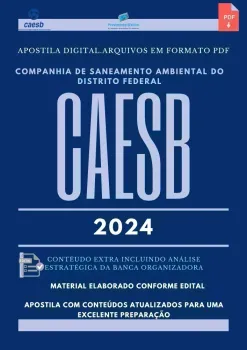 Apostila CAESB 2024 ESTATÍSTICO - Analista de Suporte ao Negócio