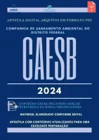 Apostila CAESB 2024 Pedagogo - Analista Suporte ao Negócio