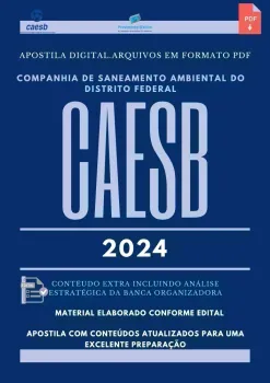 Apostila CAESB 2024 Técnico de Telecomunicações - Técnico Sistemas de Saneamento