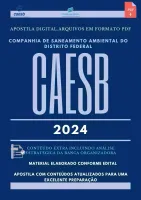 Apostila CAESB 2024 Técnico de Telecomunicações - Técnico Sistemas de Saneamento