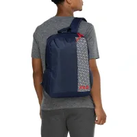 Mochila Fila Pocket Print Unissex – Marinho – 18L - Foto 8