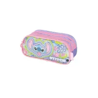 Estojo Triplo original Stitch  verde EI41544SC - Foto 2
