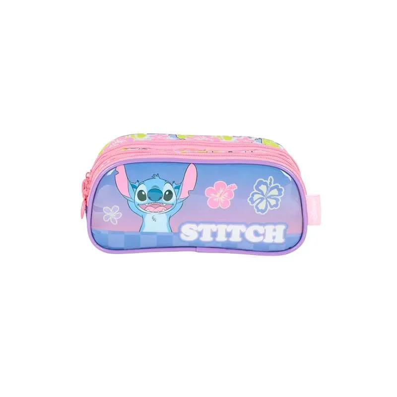 Estojo Triplo original Stitch  violeta EI41544SC