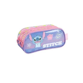 Estojo Triplo original Stitch  violeta EI41544SC - Foto 2