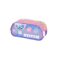 Estojo Triplo original Stitch  violeta EI41544SC - Foto 3