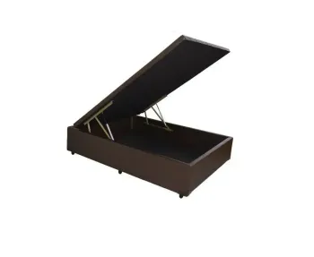 base baú casal Premium 1,38 Blindada Acartonado  Alto Nivel - Foto 2