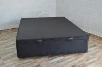 base baú casal Standard 1,38 Blindada Acartonado 42 cm Alto Nivel - Foto 6