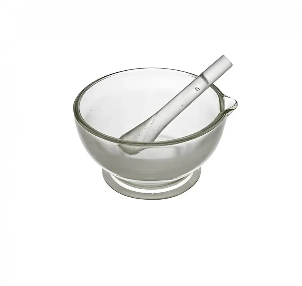 Gral (almofariz) De Vidro Com Pistilo 250ml