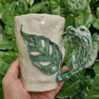 Caneca Monstera adansonii (12x9cm)