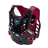 COLETE CONTROL PRETO/VERMELHO - AMX