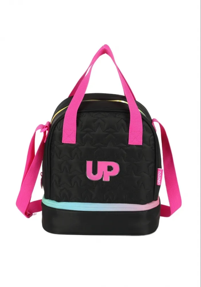 Lancheira UP4YOU 2 divisorias Preto LA49163UP