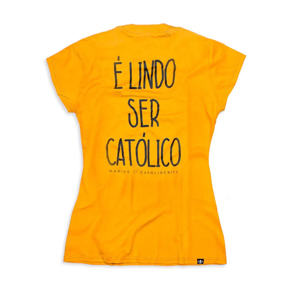 Baby look É Lindo Ser Católico