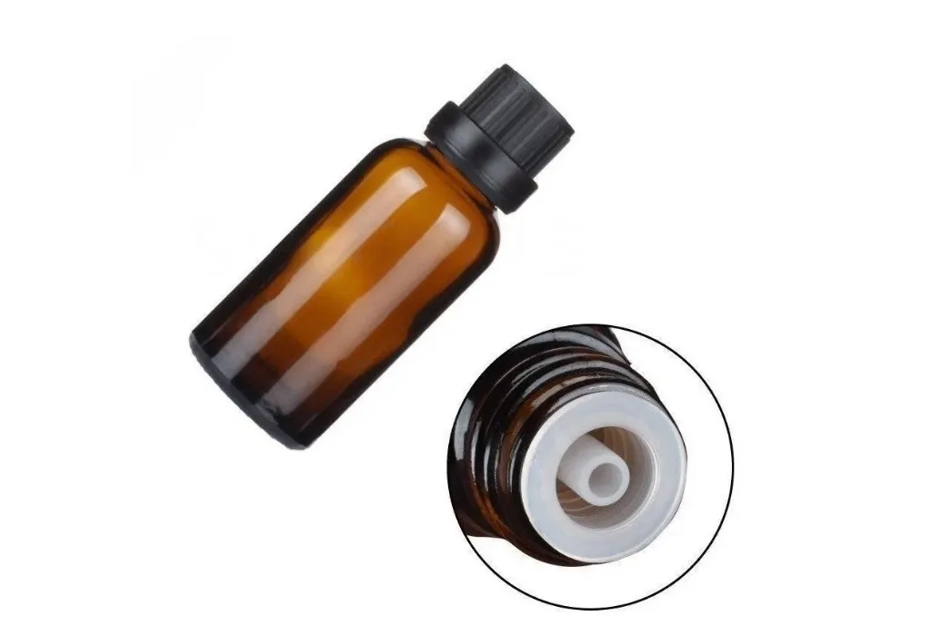 Frasco Ámbar com Gotejador