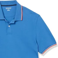 Camisa Polo Amazon Essentials Slim-Fit Mangas Curtas Masculina  - Foto 2