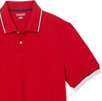 Camisa Polo Amazon Essentials Slim-Fit Mangas Curtas Masculina  - Foto 7