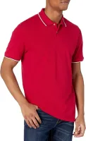 Camisa Polo Amazon Essentials Slim-Fit Mangas Curtas Masculina  - Foto 9