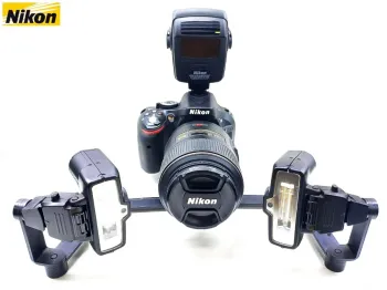 Kit Odonto Pro Nikon D5200 + Macro 105mm f2,8G ED VR N + kit Flash Nikon SB-R200 - Vendida