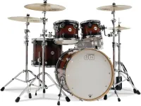 Bateria DW Design Series Shell Pack Design 4 Peças Tobacco Burst