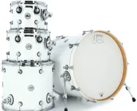 Bateria DW Design Series Shell Pack Design 4 Peças Gloss White - Foto 2