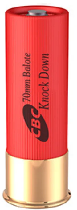 CARTUCHOS CAL. 12 GA CBC CH-KNOCK DOWN CX C10