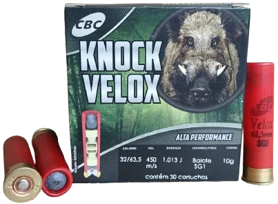 CARTUCHOS CAL. 32 GA BALOTE SG1 CX C30