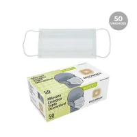 Mascara Tripla Branca com Elastico DESCARPACK - Foto 2