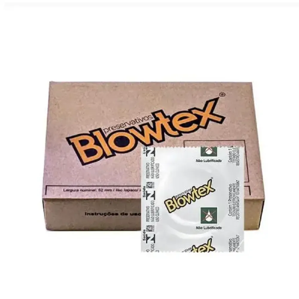 Preservativo Nao Lubrificado BLOWTEX com 144 Imagem