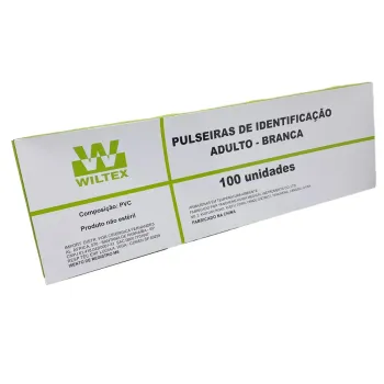 Pulseira de Identificacao caixa com 100 - Wiltex - Foto 2