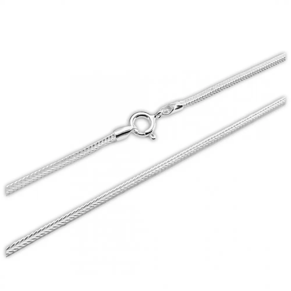 Corrente de prata alta cabo  quadrado  - 210100