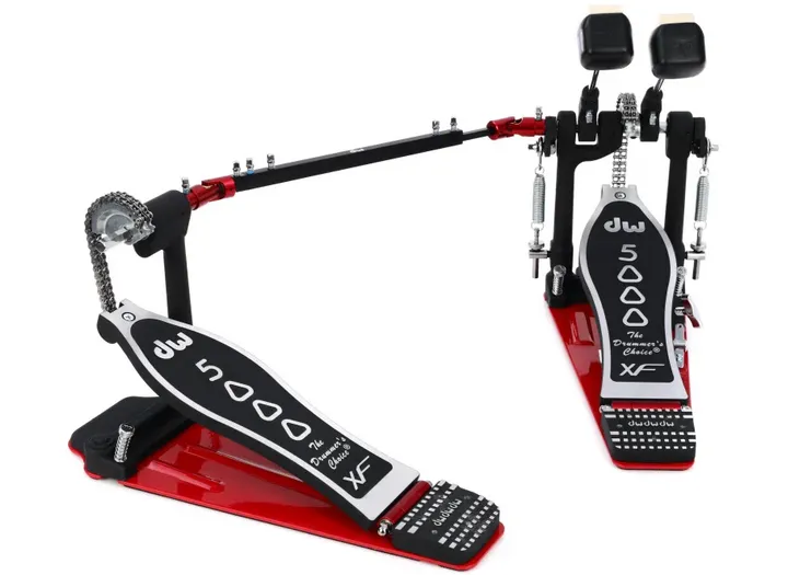 Pedal Duplo para Bateria DW DWCP5002AD4XF Accelerator com Footboard Extendido Imagem