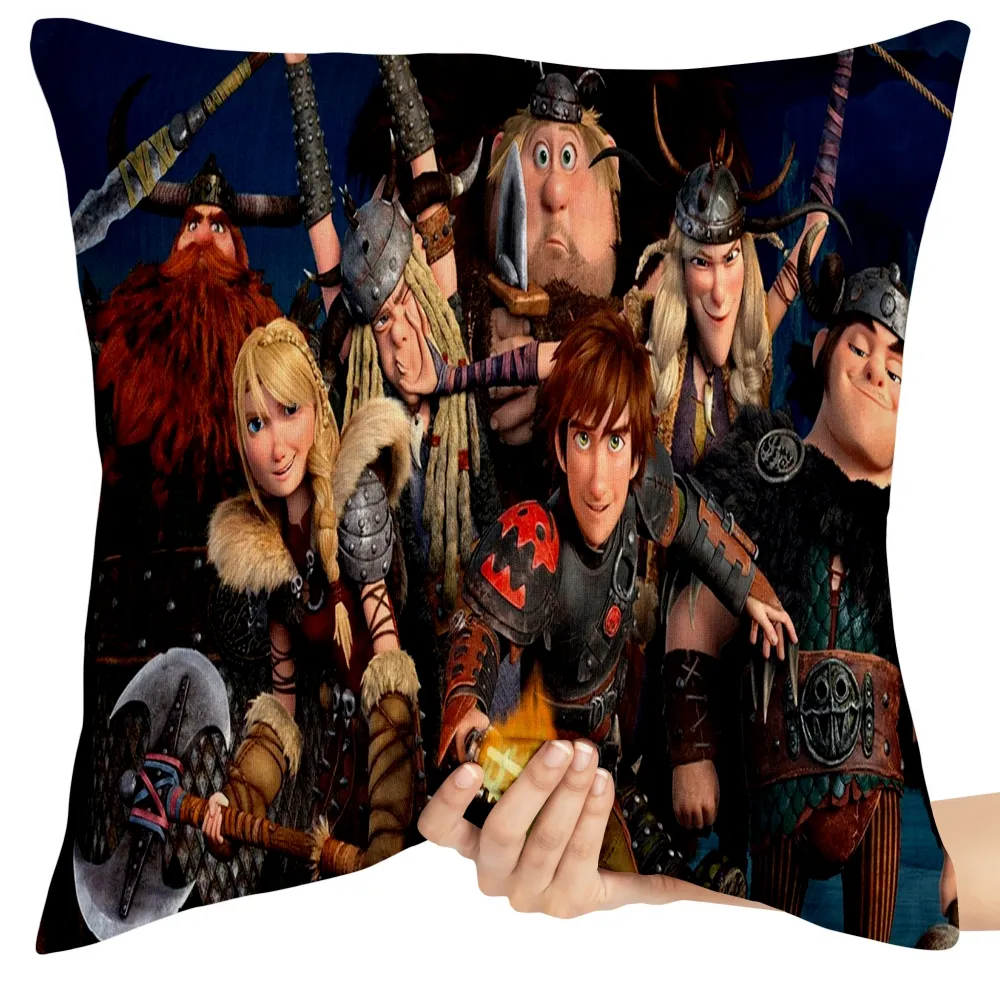 Almofada Como treinar o seu dragão