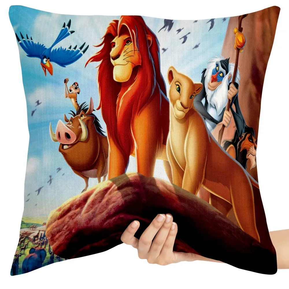 Almofada Rei Leão antigo personagens Imagem