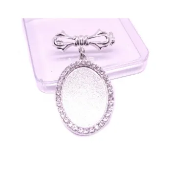 Pingente Relicário Para Buque de Noiva Personalizado com foto Colocada - Foto 2