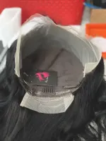 Lace Natural PAMELA   300g  65/70 Lace Front UltraHD humana cabelo brasileiro repartição  LivreBigPlus® - Foto 8