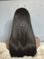 Lace Natural PAMELA   300g  65/70 Lace Front UltraHD humana cabelo brasileiro repartição  LivreBigPlus® - Foto 6