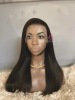 Lace Natural PAMELA   300g  65/70 Lace Front UltraHD humana cabelo brasileiro repartição  LivreBigPlus® - Foto 5