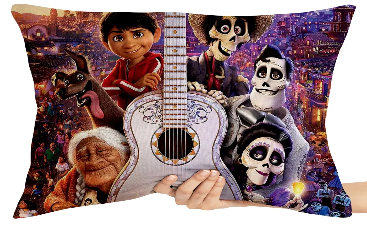 Capa de Almofada ou Travesseiro  A vida é uma festa personagens