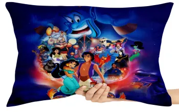 Capa de Almofada ou Travesseiro Aladdin