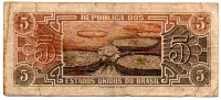 C111 - 5 Cruzeiros - Série 007 - Índio - Data: 1961 - UTG - Foto 2